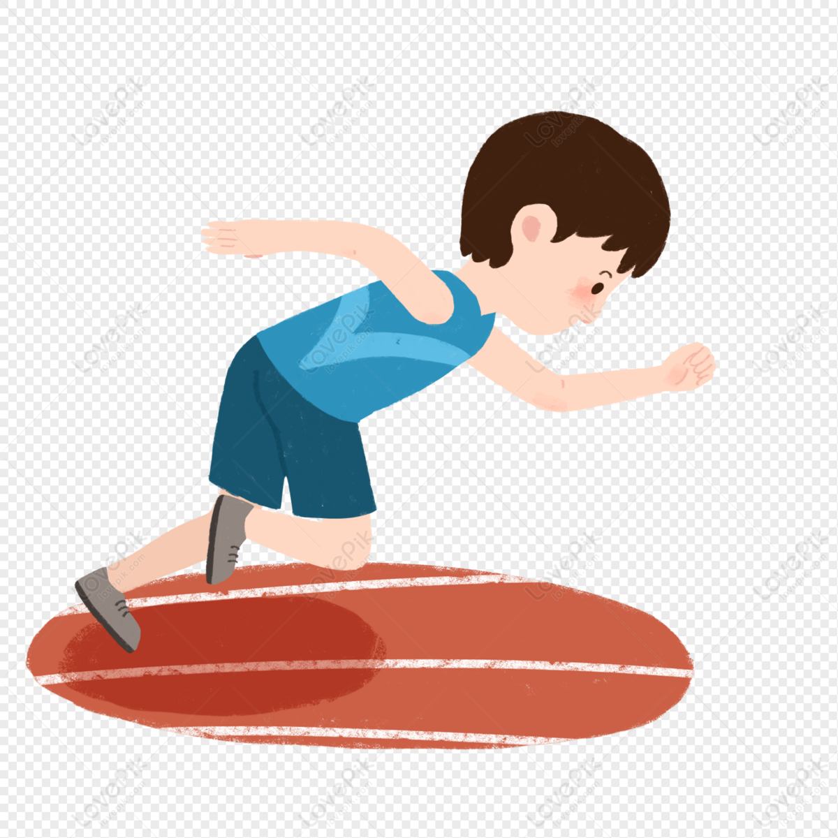 Hand Drawn Olympic Games Project Track And Field Running Cartoon PNG White  Transparent And Clipart Image For Free Download - Lovepik | 401293032
