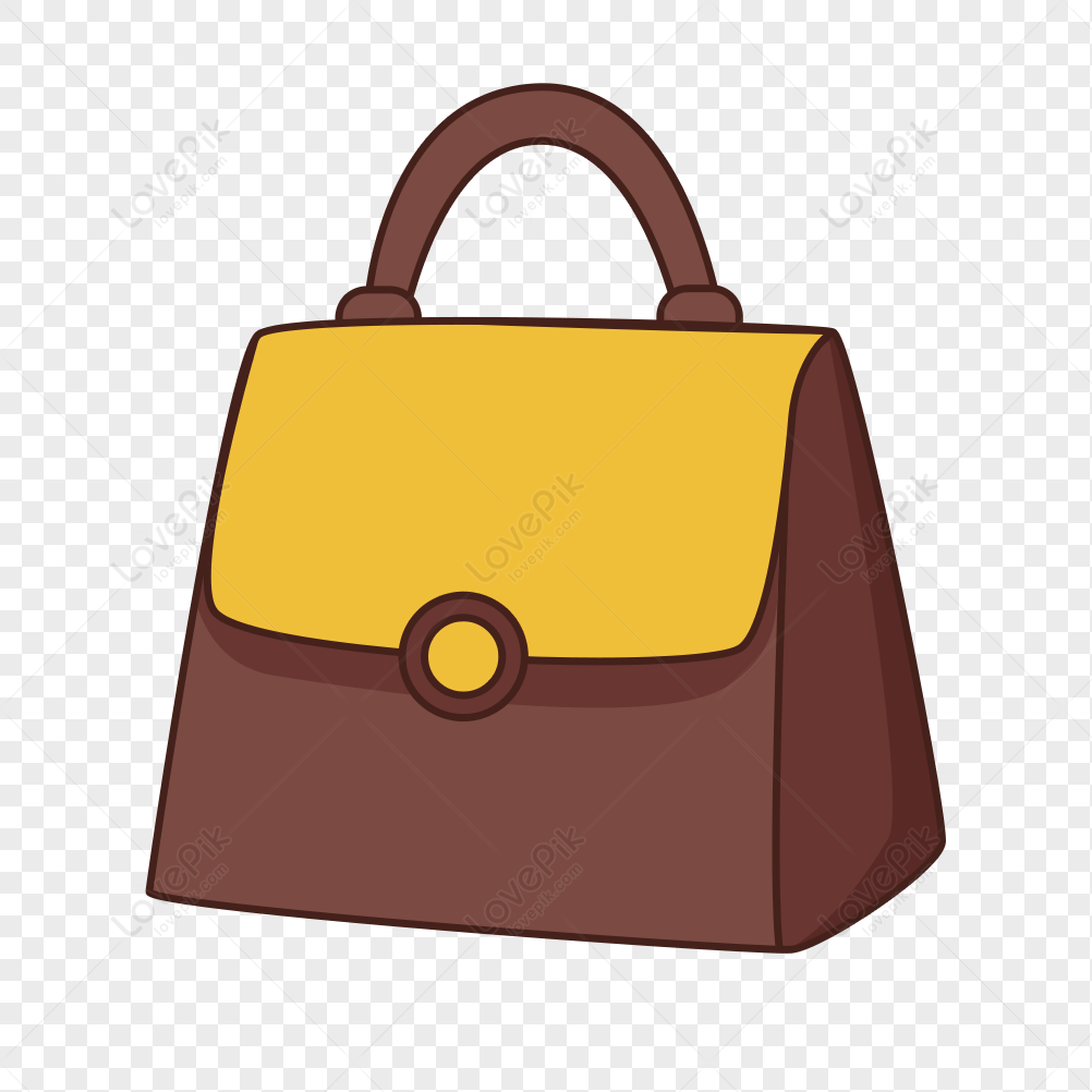 Pink Handbag Clipart Vector, Package Handbag Pink Yellow, Portable, Ms,  Dress Up PNG Image For Free Download