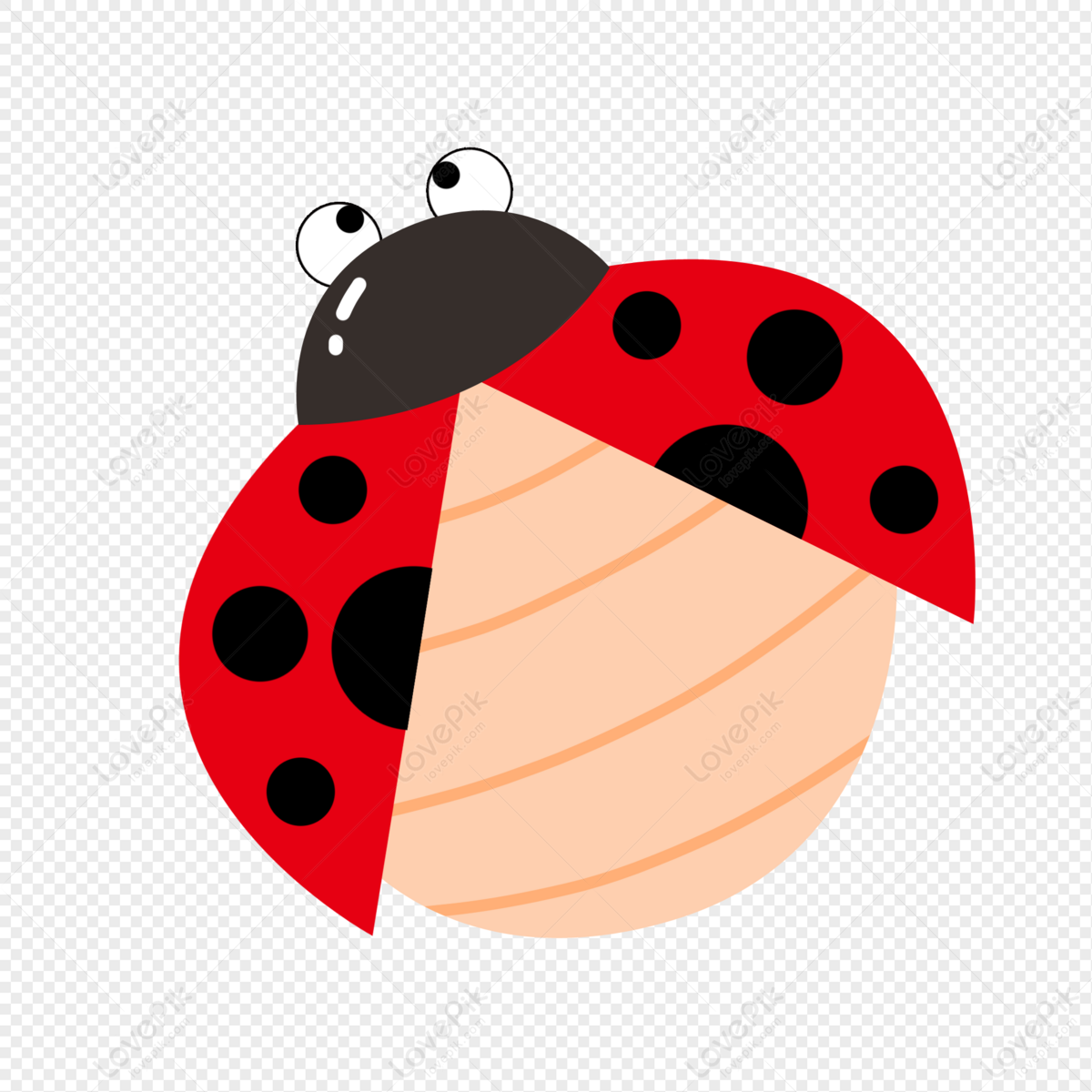 Joaninha Com Asas Vermelhas PNG , Vermelho, Ladybug, Ladybug Imagem PNG e  PSD Para Download Gratuito