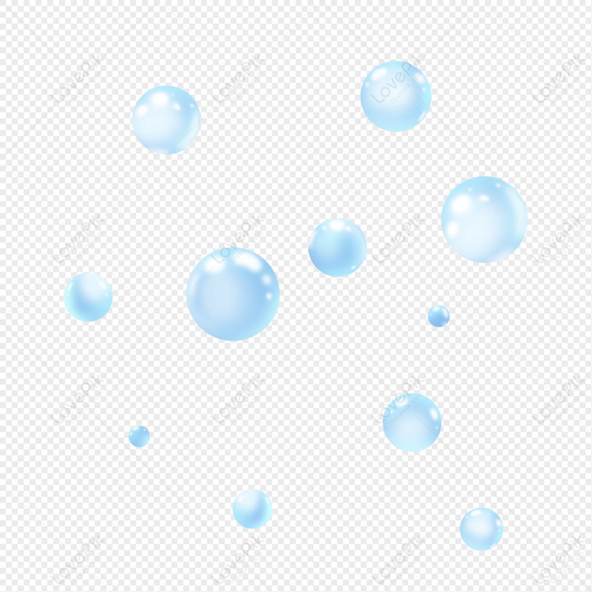 Light Blue Bubble PNG Image And Clipart Image For Free Download - Lovepik |  401280088