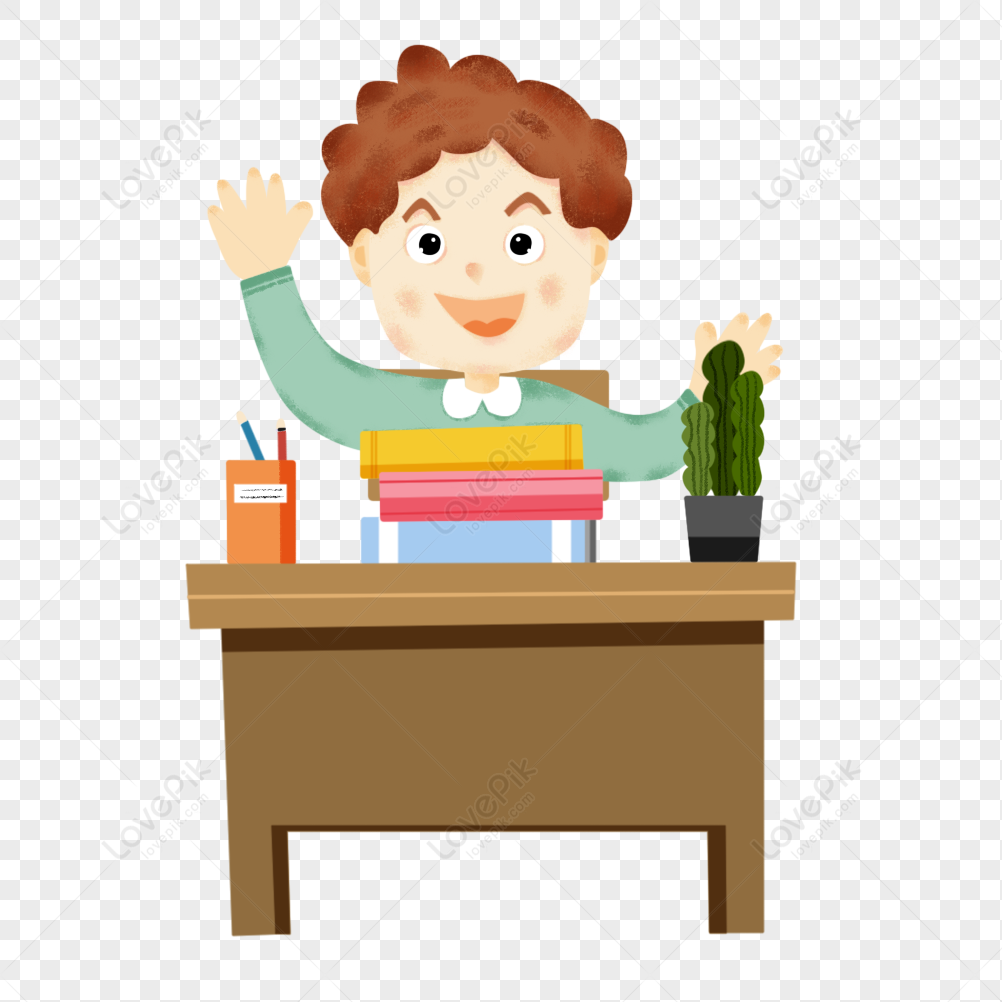 Little Boy In The Classroom PNG Transparent And Clipart Image For Free ...