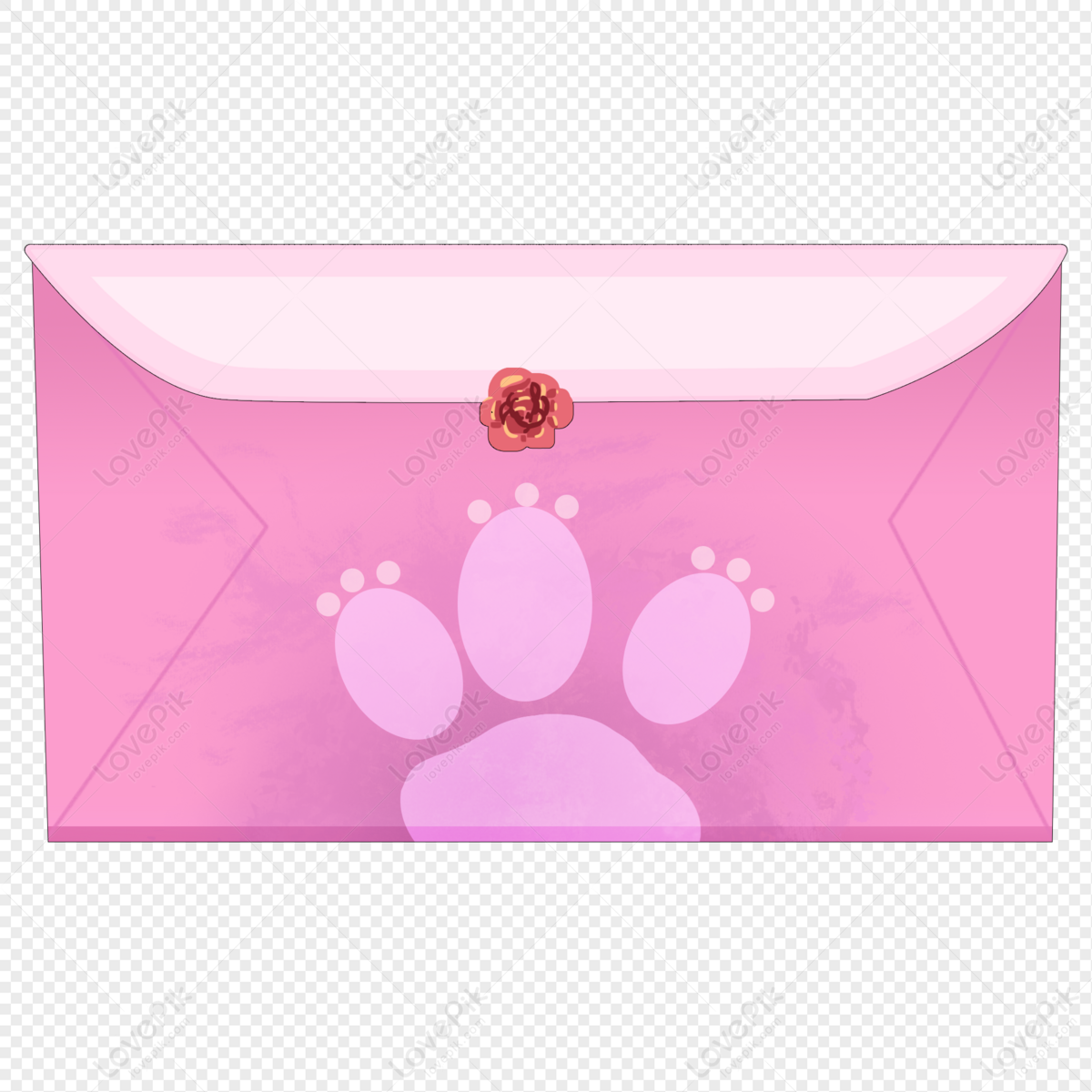 envelope clipart png of a dog