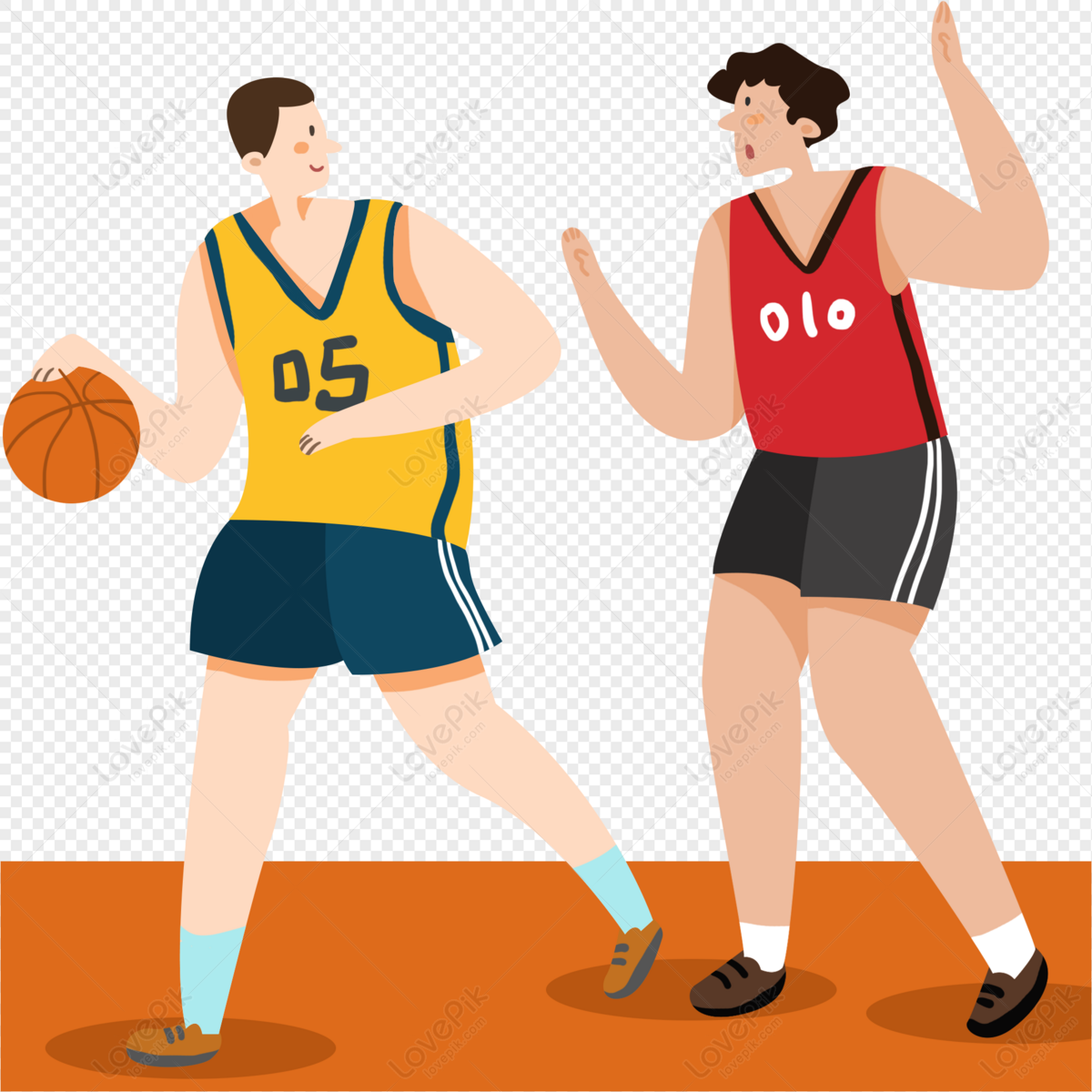 Cartoon Basketball Player PNG Transparent Images Free Download