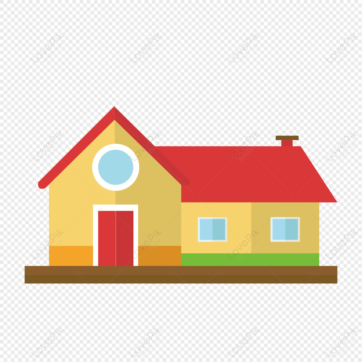 Red House PNG Hd Transparent Image And Clipart Image For Free Download ...