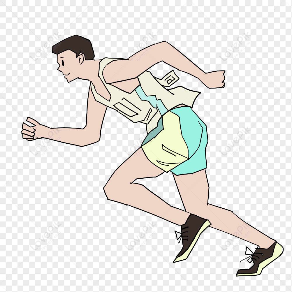 Run, Running Pose, Material, Abstract Run PNG Hd Transparent Image And ...