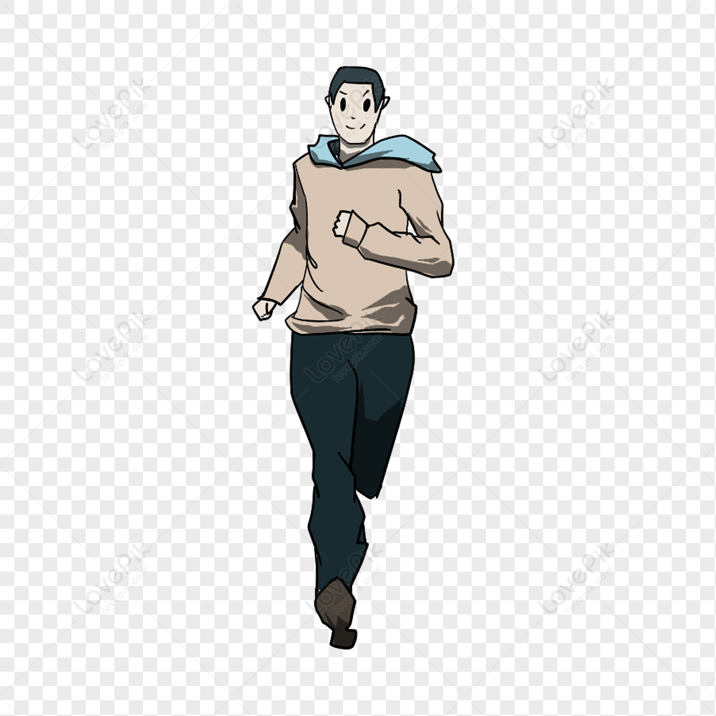 Run, Anime Character, Dark Light, Dark Gray PNG Transparent Background And  Clipart Image For Free Download - Lovepik | 401280870