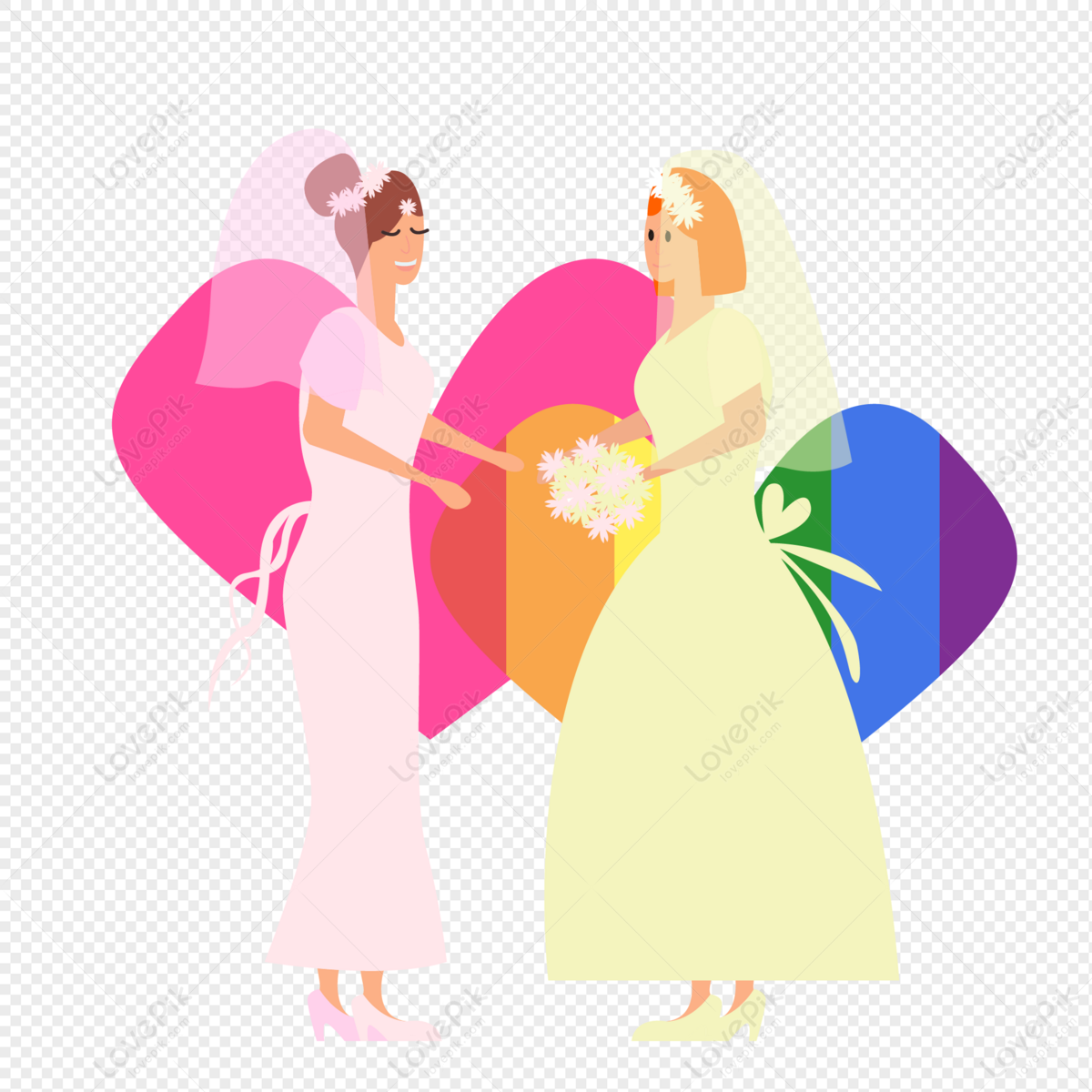 Same-sex Marriage, Colorful Rainbow, Colorful Pink, Colorful Yellow PNG  Image Free Download And Clipart Image For Free Download - Lovepik |  401281301