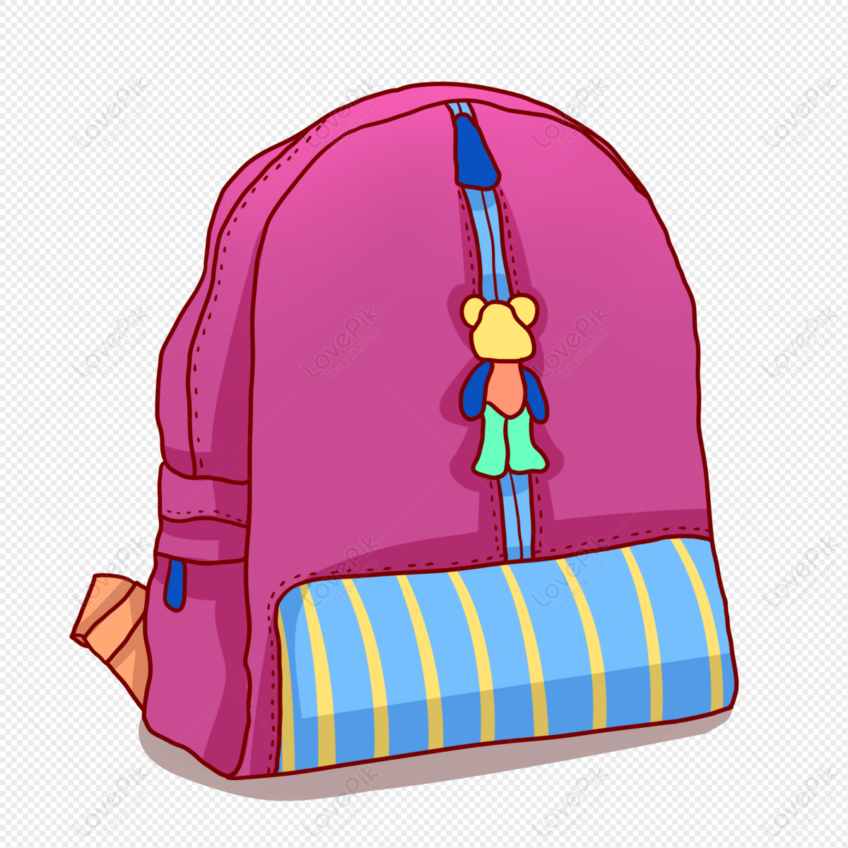 School bag clipart. Free download transparent .PNG
