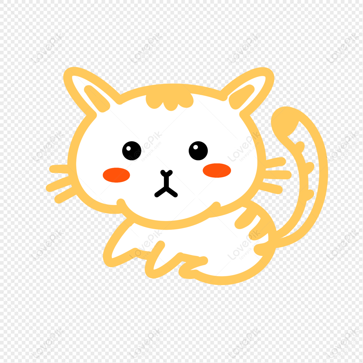 Stick Figure Kitten PNG Picture And Clipart Image For Free Download ...