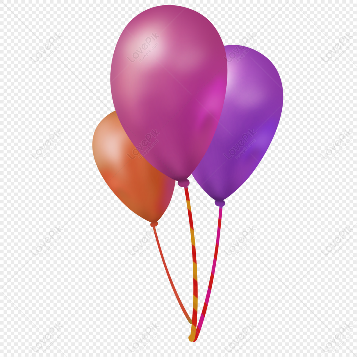 Warm Color Balloon PNG White Transparent And Clipart Image For Free ...