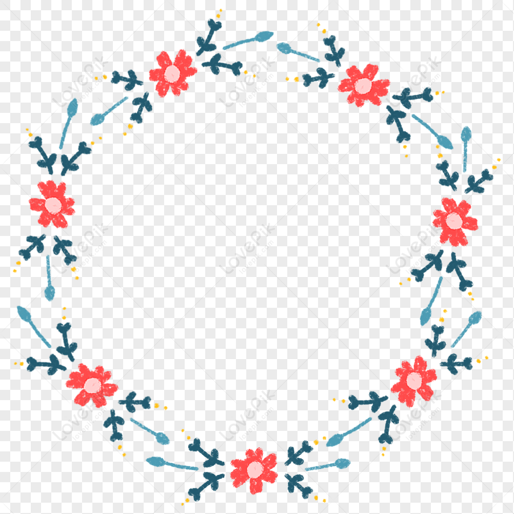Wreath Border PNG Transparent Background And Clipart Image For Free ...