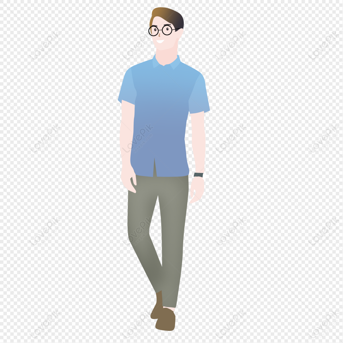 Business Male Employee PNG Transparent Image And Clipart Image For Free ...