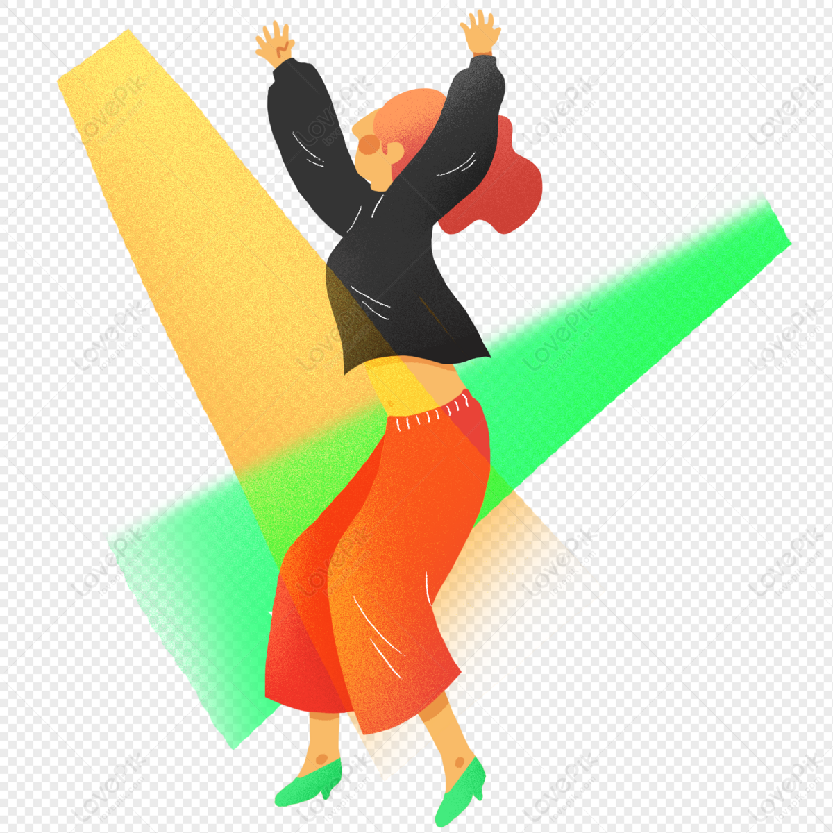 Dancing Girls At The Festival Free PNG And Clipart Image For Free Download  - Lovepik | 401311029