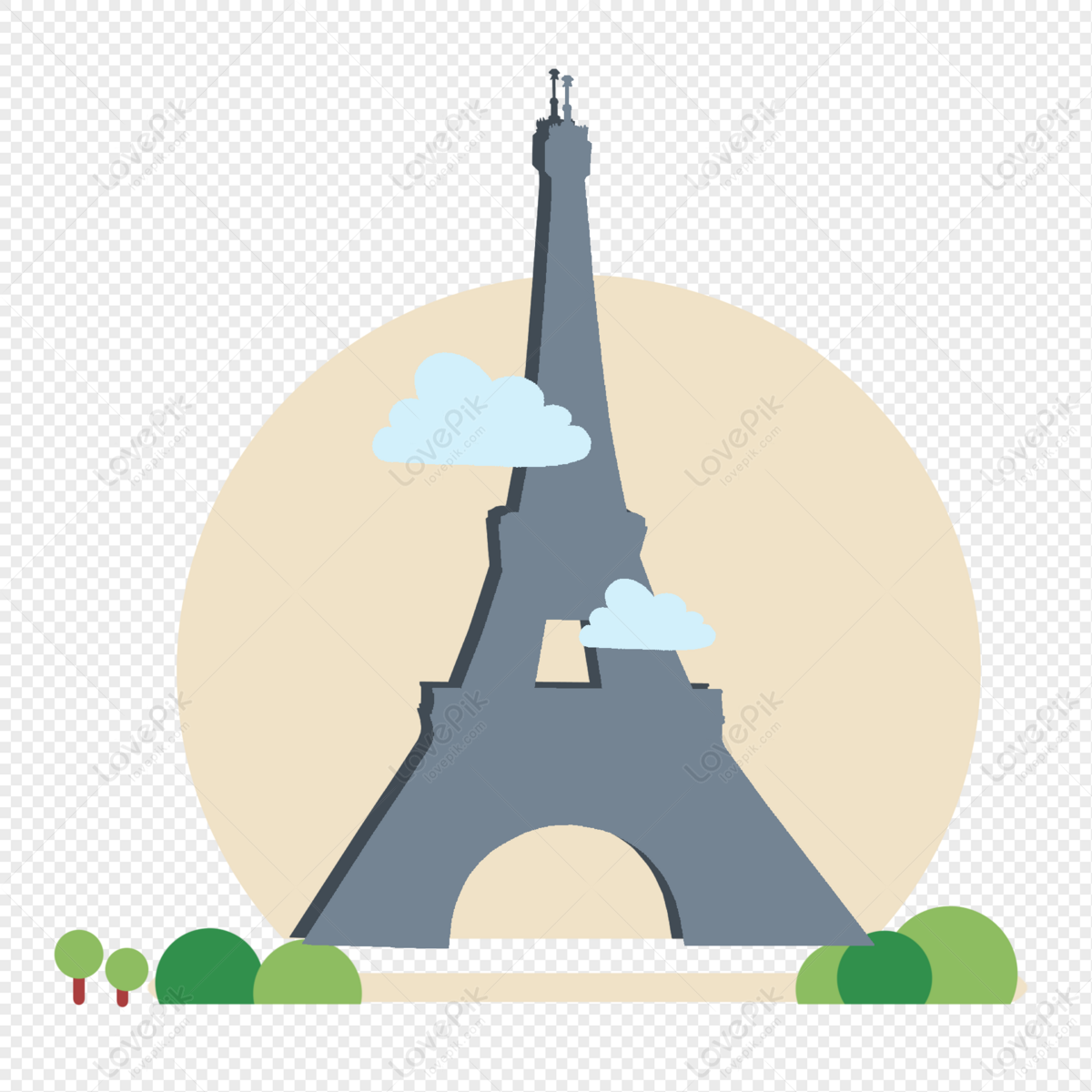 Hình ảnh Tháp Eiffel PNG Miễn Phí Tải Về - Lovepik