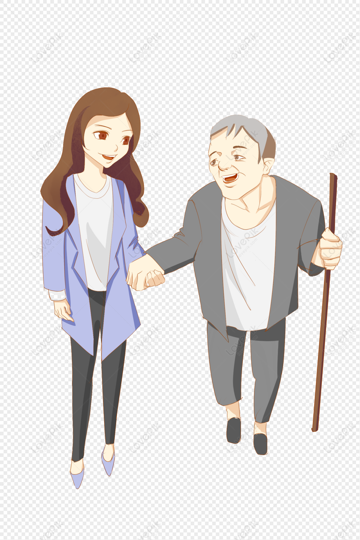 Father And Daughter PNG Transparent And Clipart Image For Free Download ...