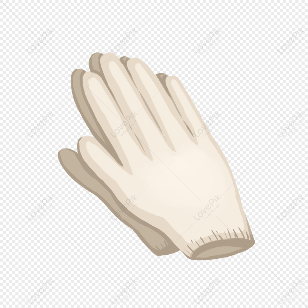 Hand Painted White Gloves Elements PNG Hd Transparent Image And Clipart  Image For Free Download - Lovepik | 401315784