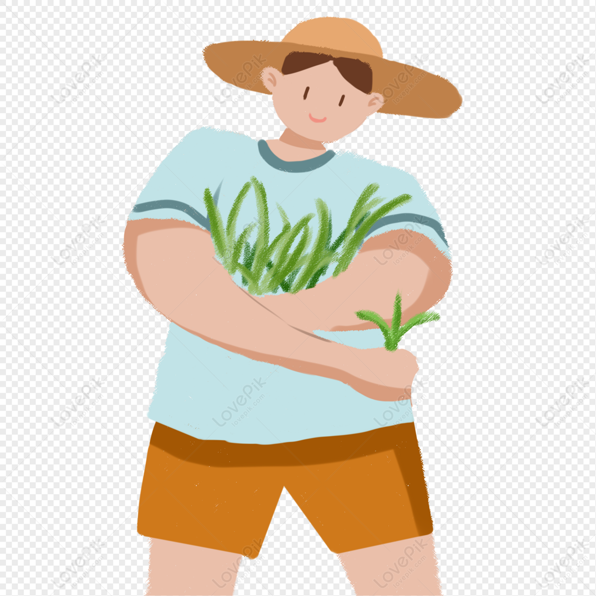 Mang Farmers PNG Transparent And Clipart Image For Free Download - Lovepik  | 401310696