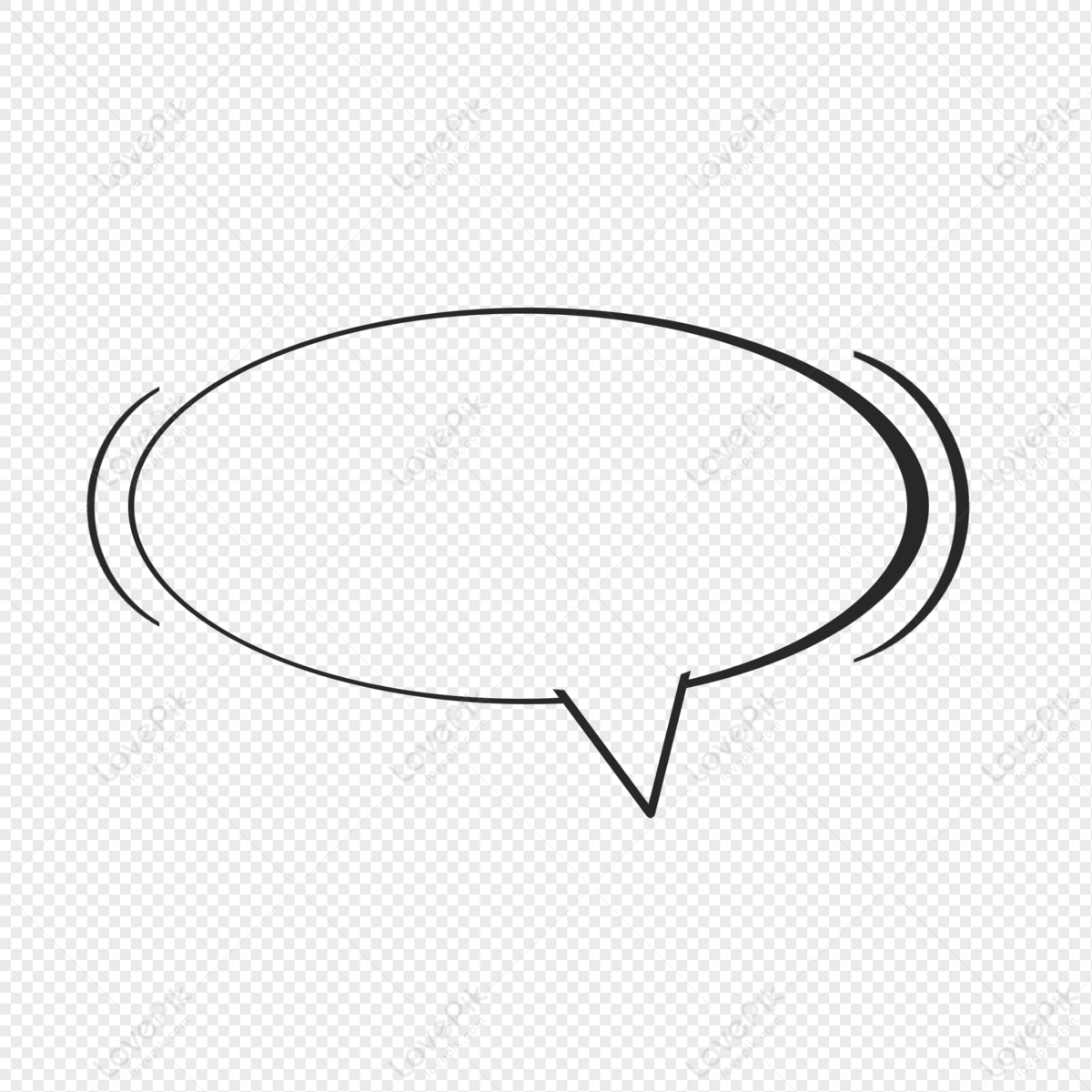 Minimalist Dialog, Icon Symbol, Bubbles Vector, Lines Vector Free PNG ...