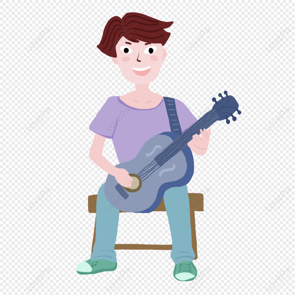 Music Festival Boy Playing Guitar PNG Transparent Background And Clipart  Image For Free Download - Lovepik | 401303660