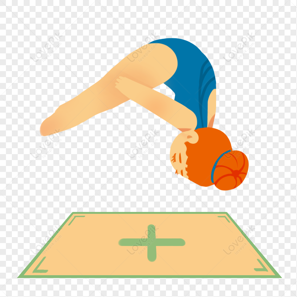 Olympic Gymnastics, Animated Cartoon, Cartoon Mat, Cartoon Money PNG ...