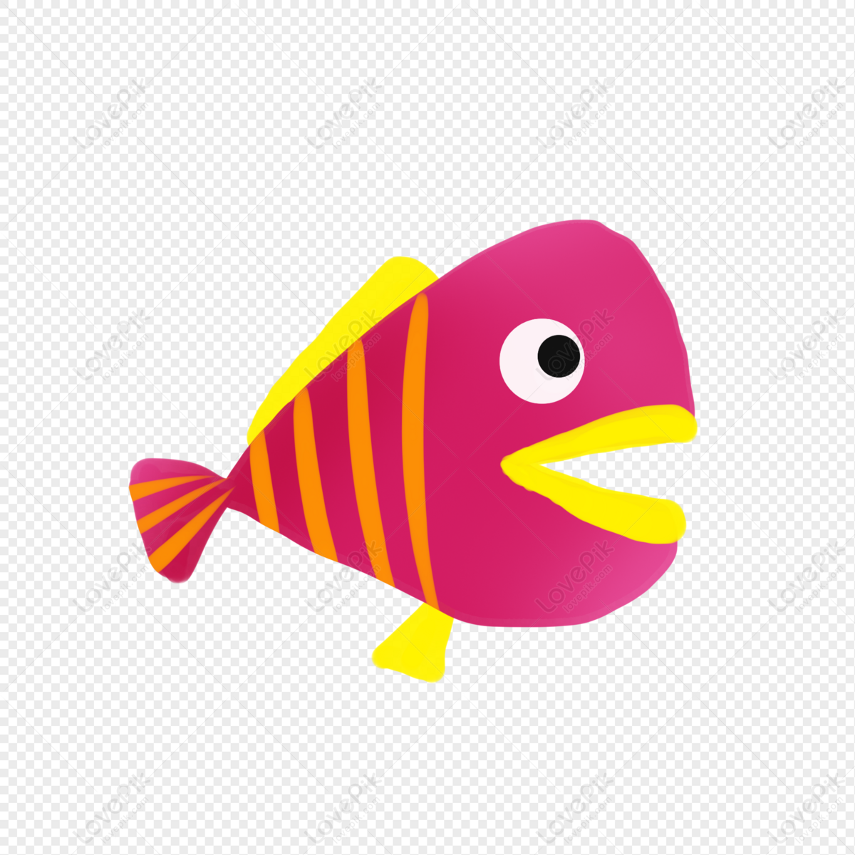 Pink Tropical Fish PNG Image Free Download And Clipart Image For Free  Download - Lovepik | 401318831