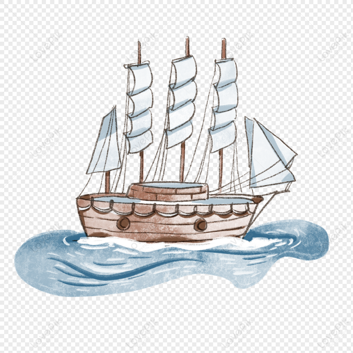 sailboat, line watercolor, painting watercolor, light line png transparent background