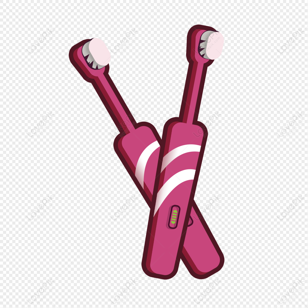 Toothbrush, Light Maroon, Brush Vector, Cartoon Toothbrush PNG Hd ...