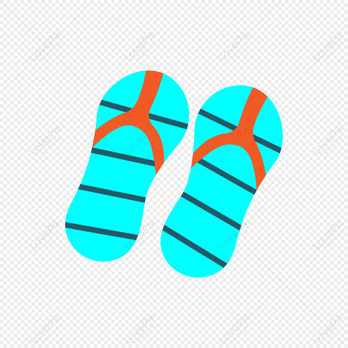 Vector Summer Slippers PNG Transparent Image And Clipart Image For Free ...