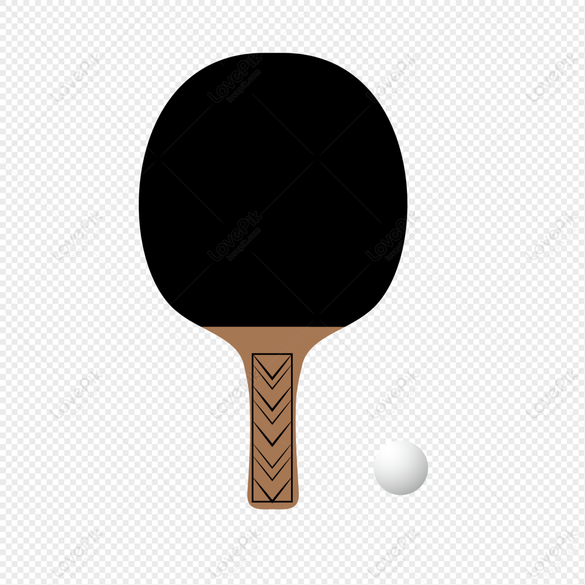 Premium Vector  Racket and ball for table tennis ping pong vector