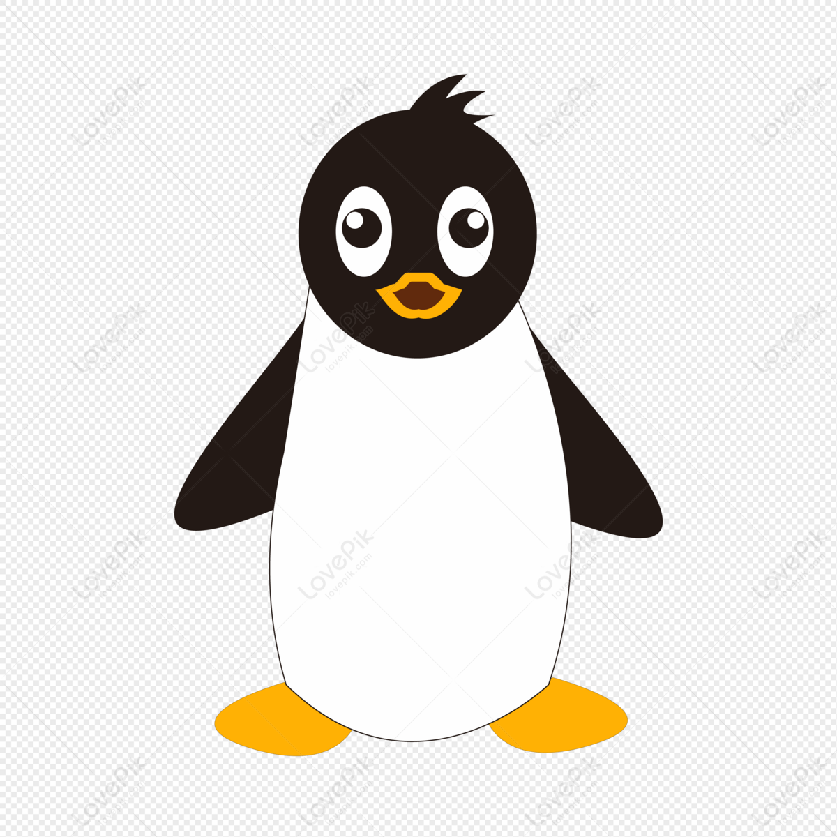 Cartoon Little Penguin PNG Image Free Download And Clipart Image For Free  Download - Lovepik | 401340771