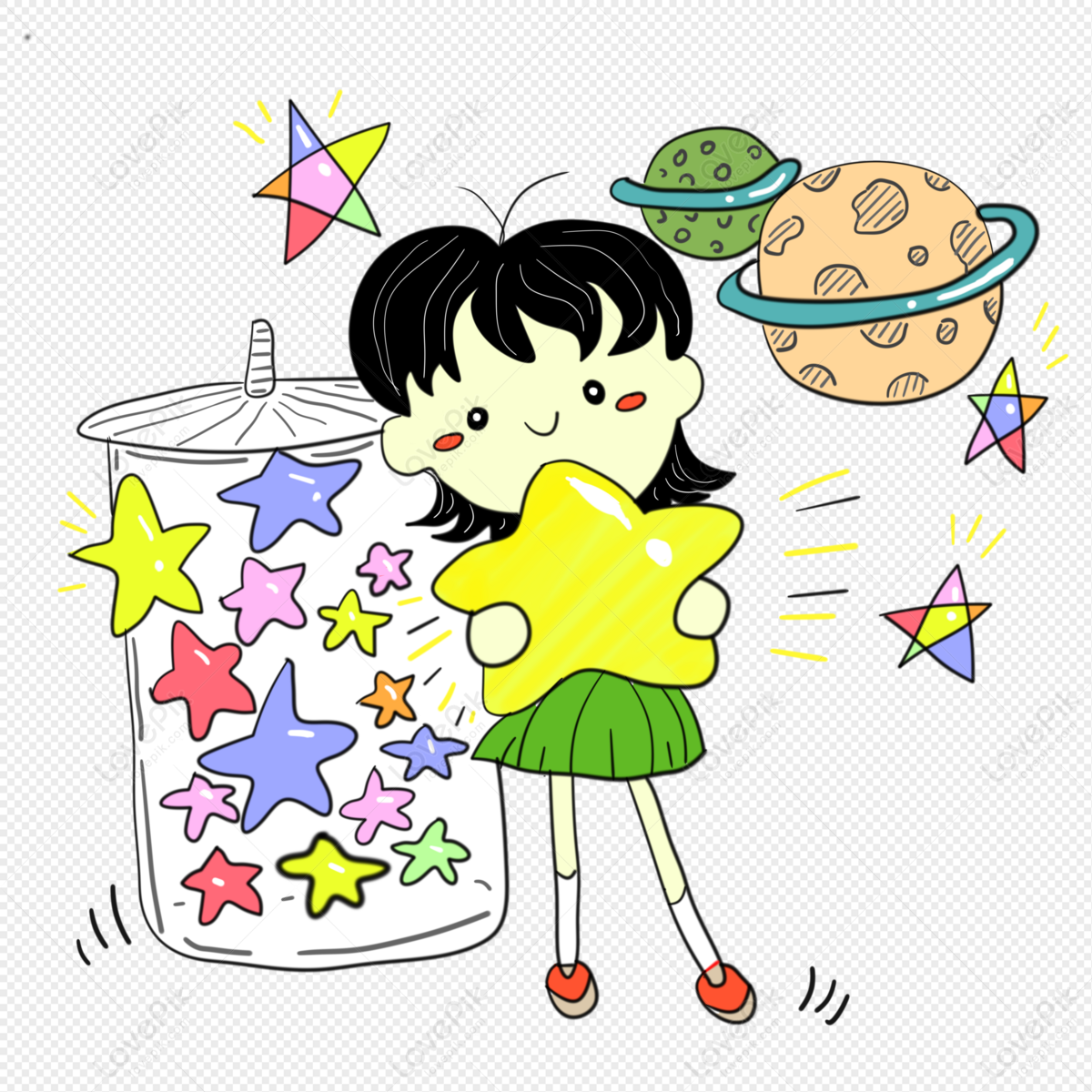 Childrens Day Cartoon Stars Kids Free PNG And Clipart Image For Free  Download - Lovepik | 401332049