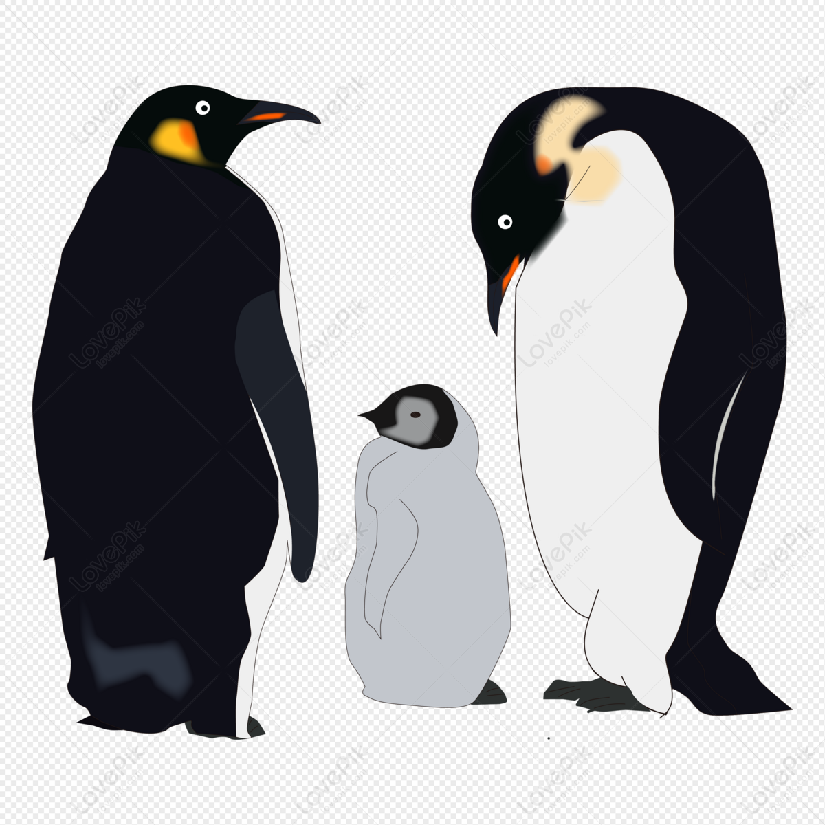 cute animal clipart illustrations family