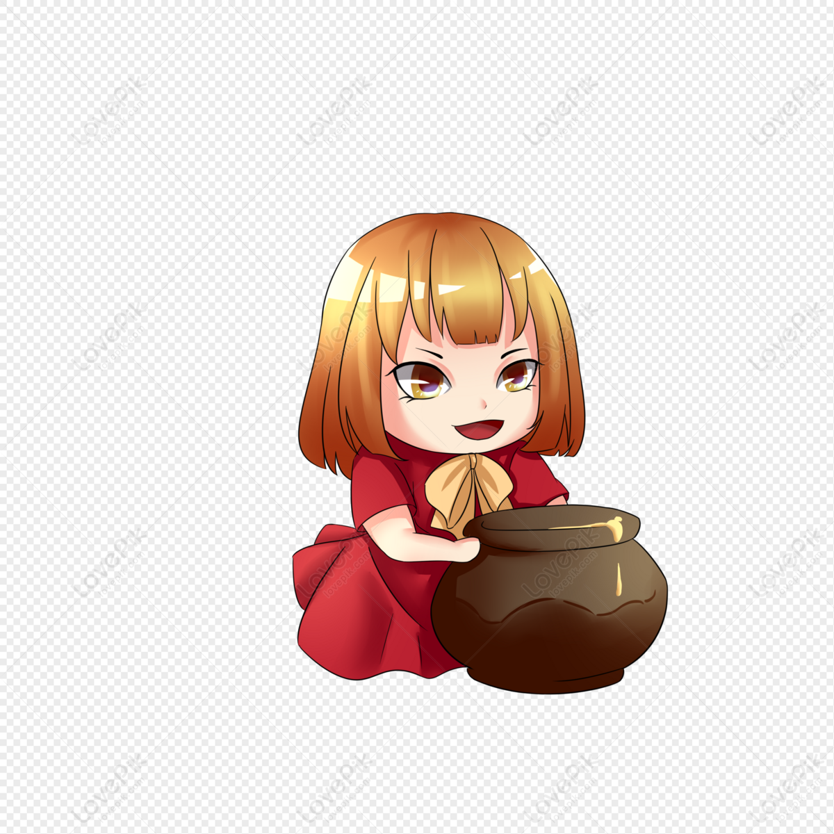 Fat Girl Stealing Honey, Anime Girl, Girl Sitting, Dark Girl PNG Picture  And Clipart Image For Free Download - Lovepik | 401331435