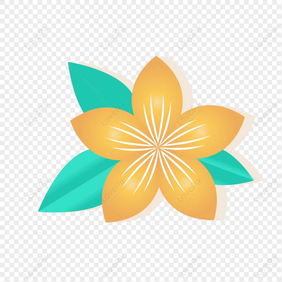 free clipart flower petals