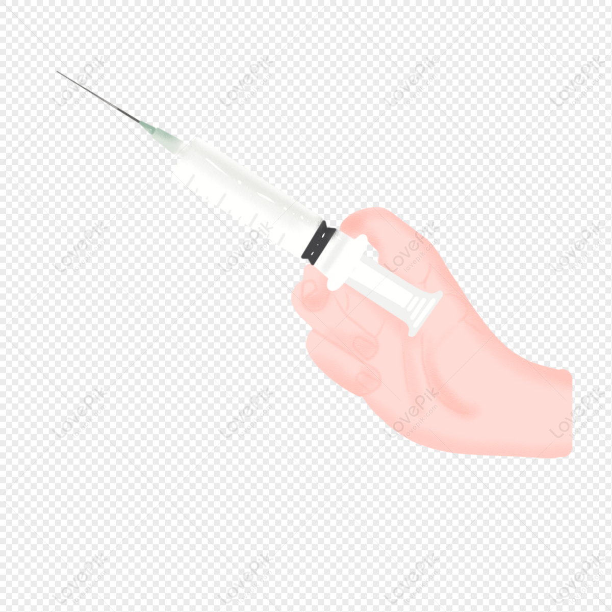 Hand Holding A Needle Free PNG And Clipart Image For Free Download ...