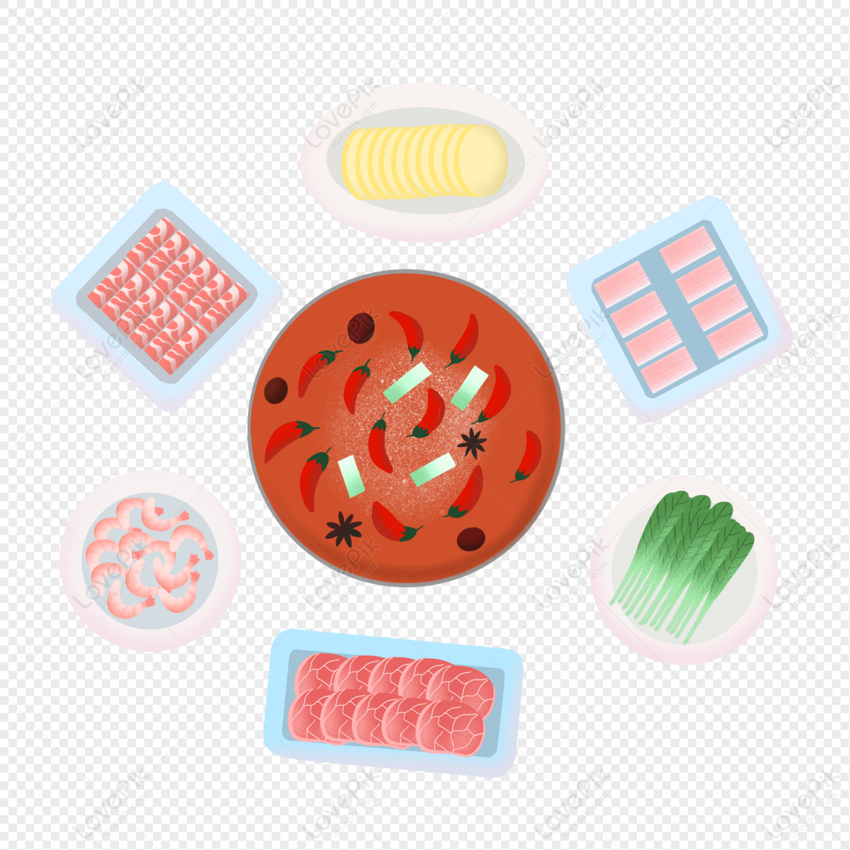 Hot Pot Cartoon PNG Image And Clipart Image For Free Download - Lovepik |  401327038