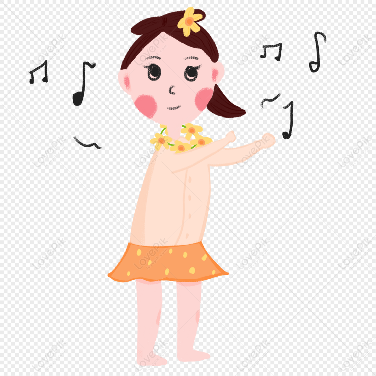 hula clipart free