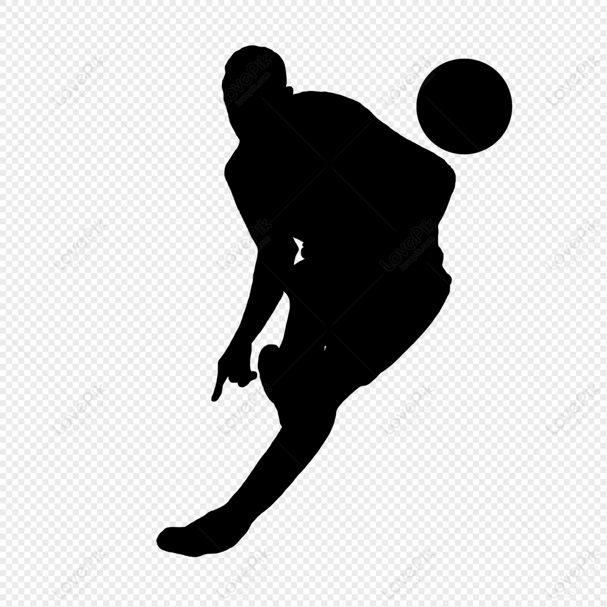 Kicking Sport Silhouette Free PNG And Clipart Image For Free Download ...