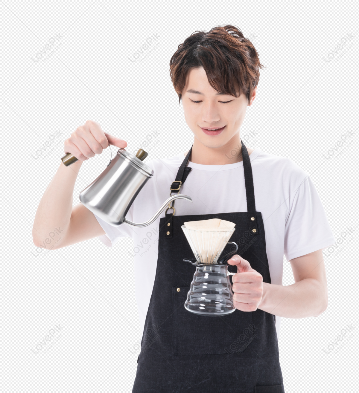 El Hombre Barista Pesa Una Bolsa De Papel Con Granos De Café En Una Báscula  En Una Fábrica De Café Fotos, retratos, imágenes y fotografía de archivo  libres de derecho. Image 191560688