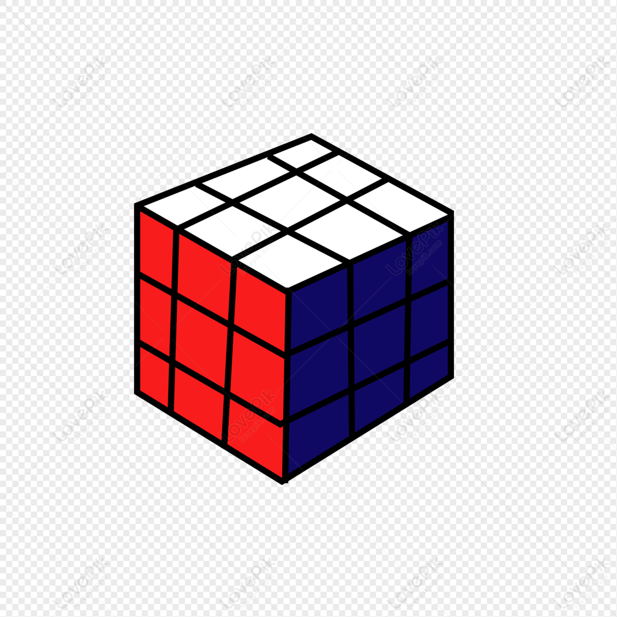 Hình ảnh Khối Rubik PNG Miễn Phí Tải Về - Lovepik