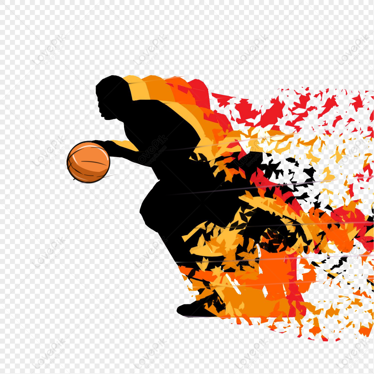 Strong Basketball Man PNG Transparent And Clipart Image For Free Download -  Lovepik | 401330206