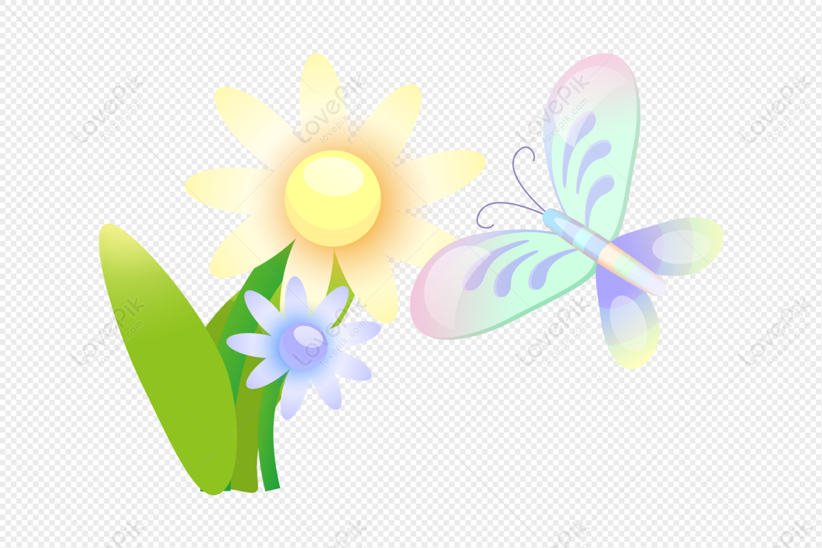 paru paro clipart of flowers