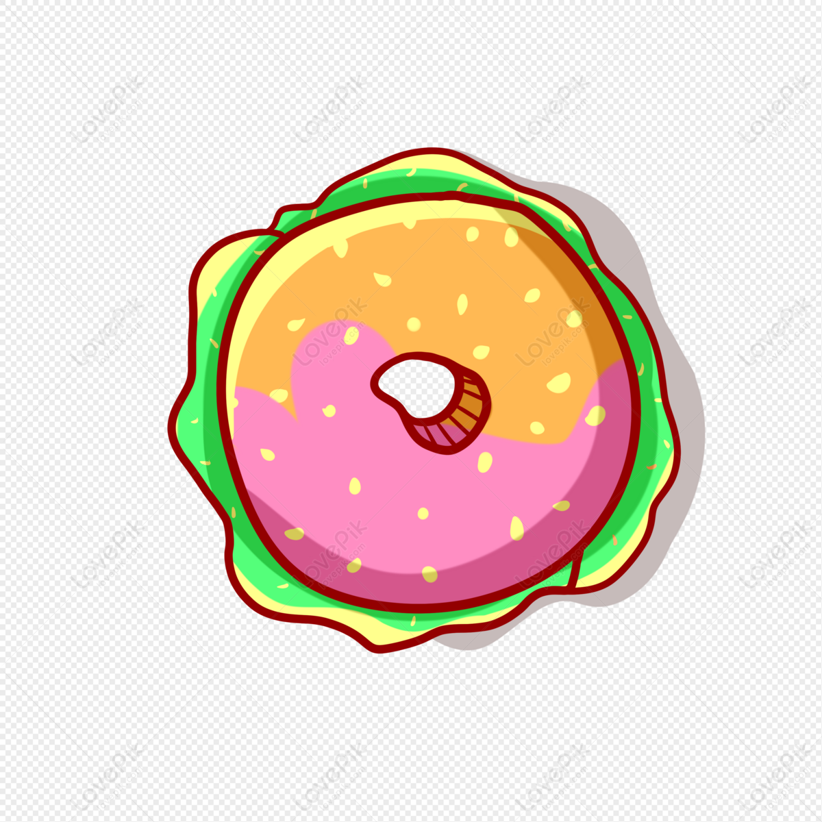 Cartoon Food Donut Illustration PNG Transparent Image And Clipart Image For  Free Download - Lovepik | 401355357