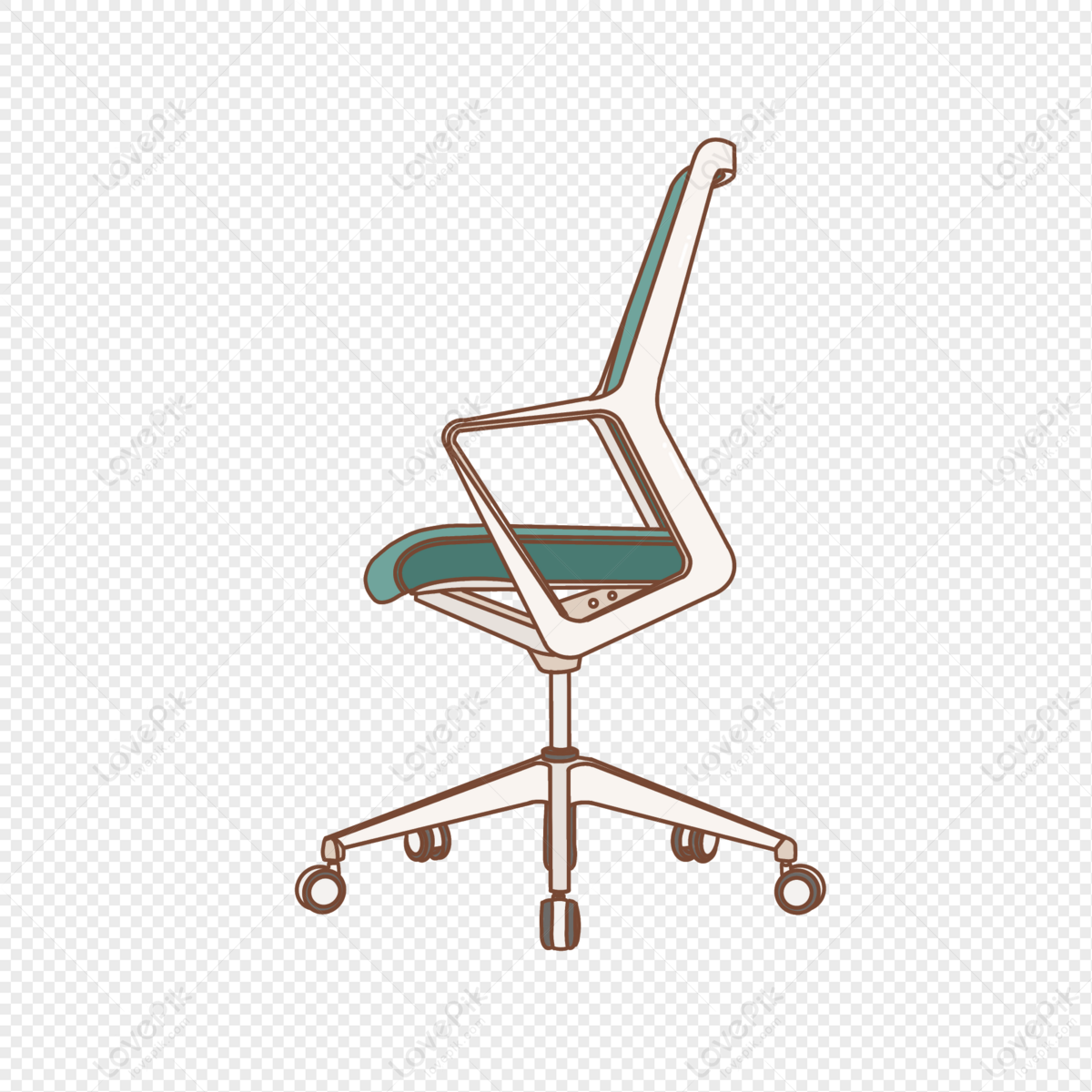 Exam School Supplies Rotating Chair Cartoon Hand Drawn PNG Free Download  And Clipart Image For Free Download - Lovepik | 401369413
