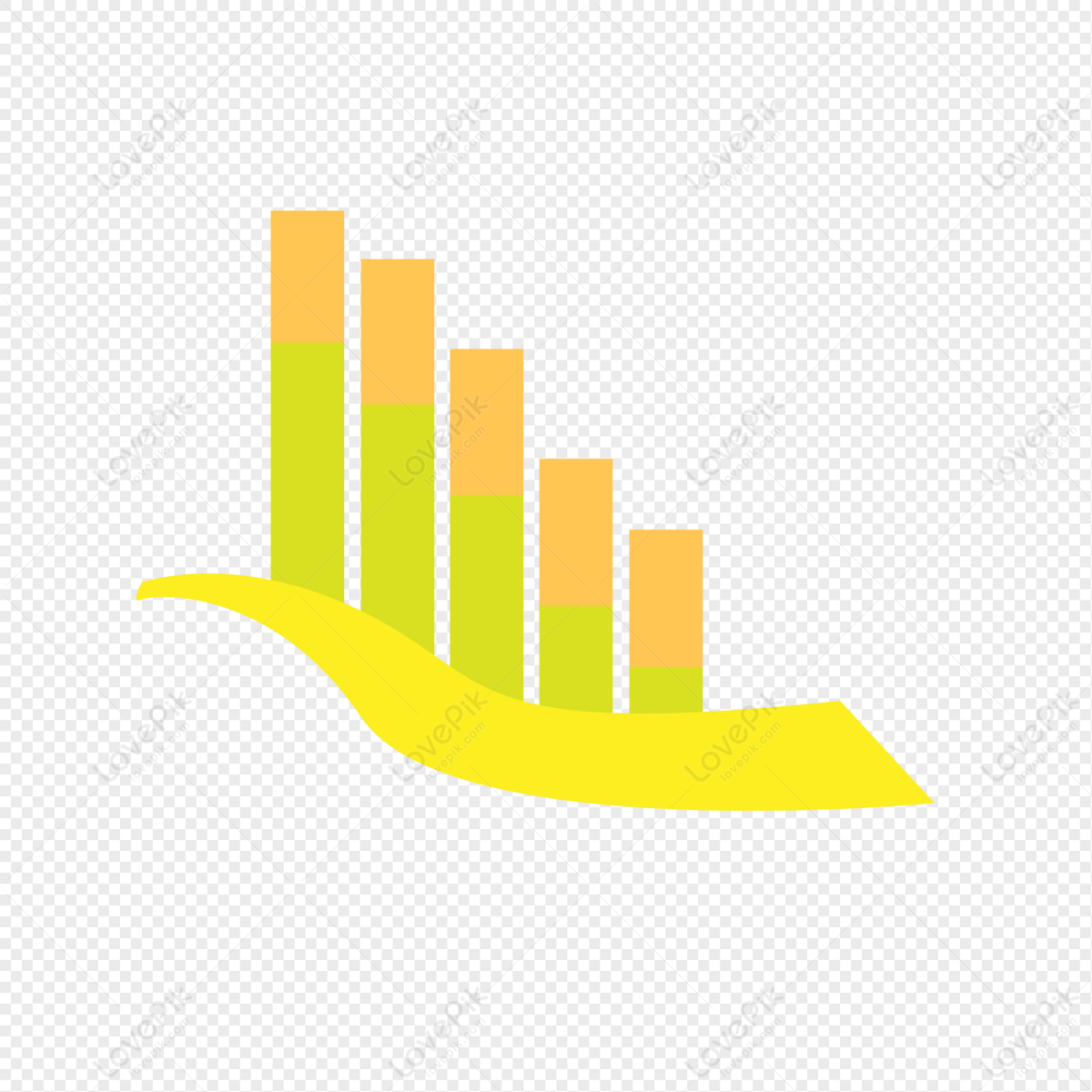 Flat data growth demo, business flat, flat icon, flat graph png white transparent