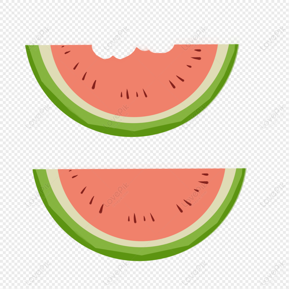 Half Moon Shape Cartoon Watermelon PNG Transparent And Clipart Image For  Free Download - Lovepik | 401350906