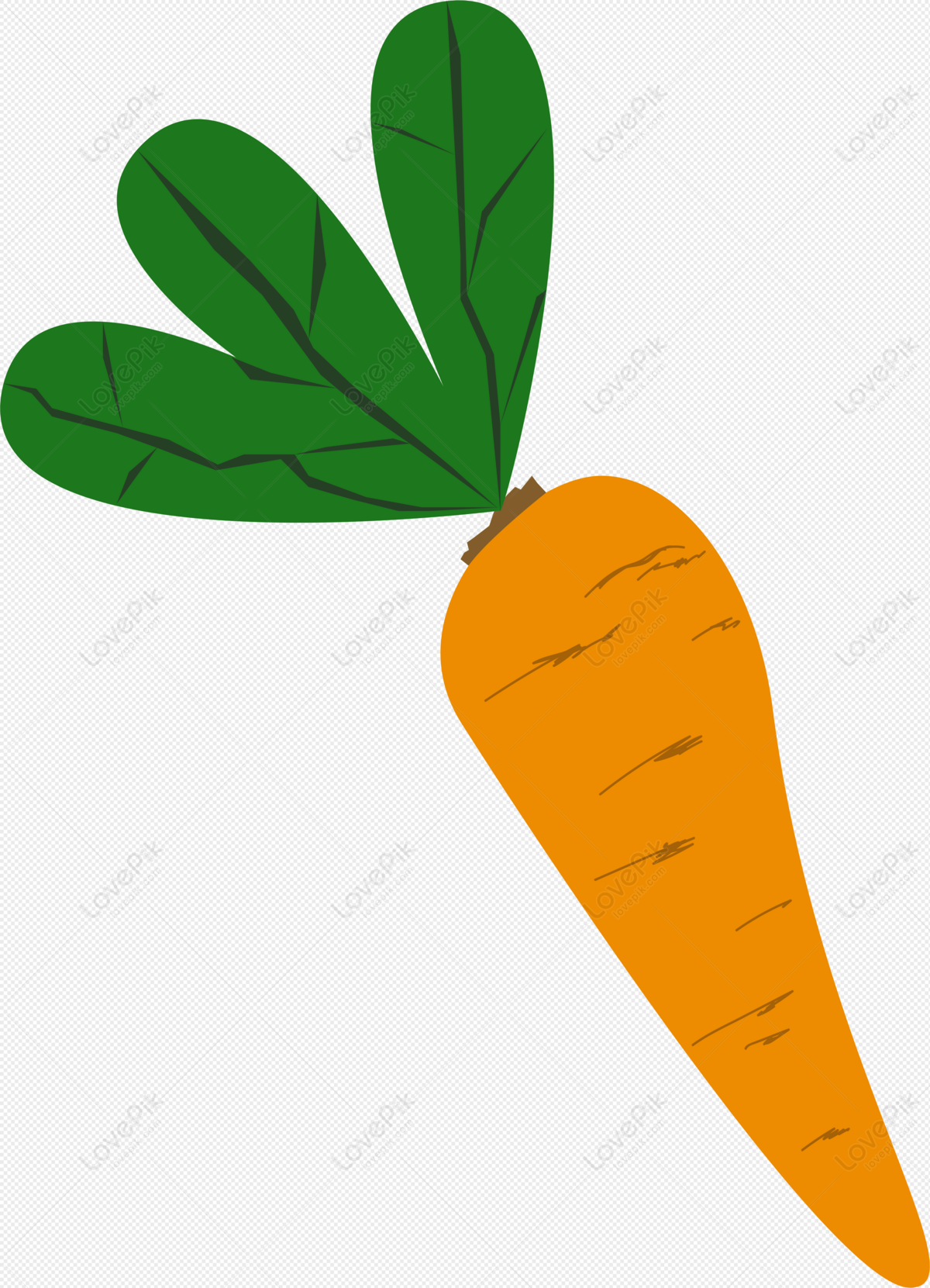 Hand Drawn Cartoon Carrot PNG Free Download And Clipart Image For Free  Download - Lovepik | 401370903