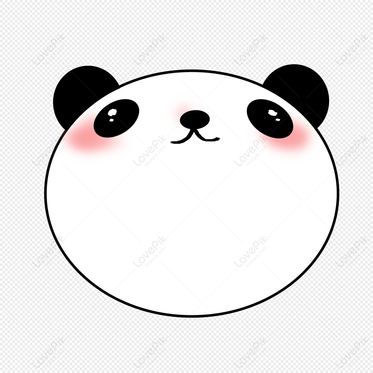 Hand Drawn Cartoon Panda Border Free PNG And Clipart Image For Free  Download - Lovepik | 401353119