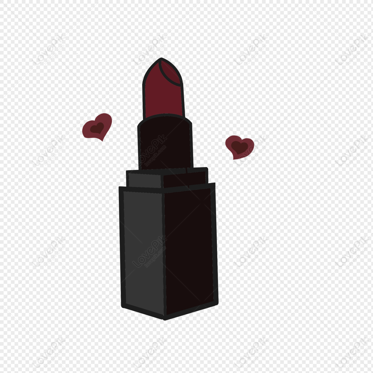 Free Clip Art Lipstick 4403