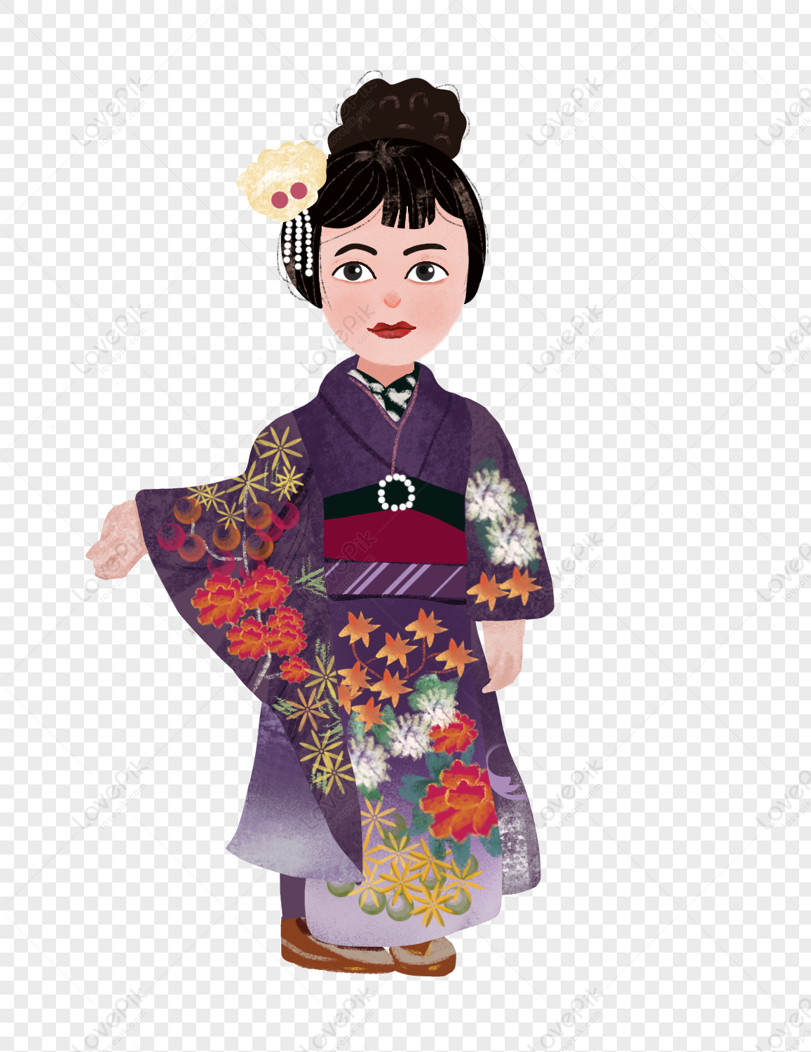 Free Kimono Clipart